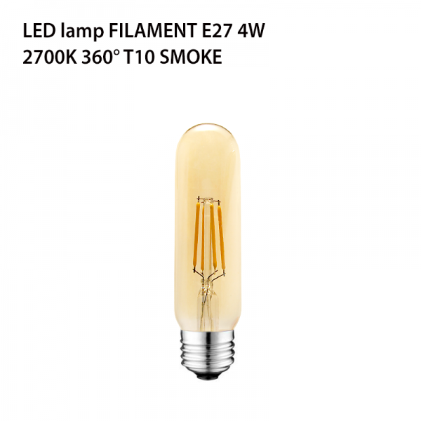 LED LAMP FILAMENT E27 4W T10 Smoke-0