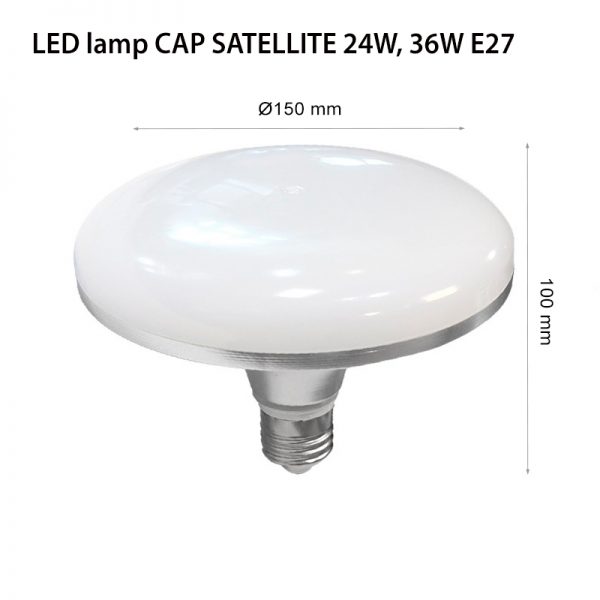 LED LAMP CAP SATELLITE E27 36W 4000K-0
