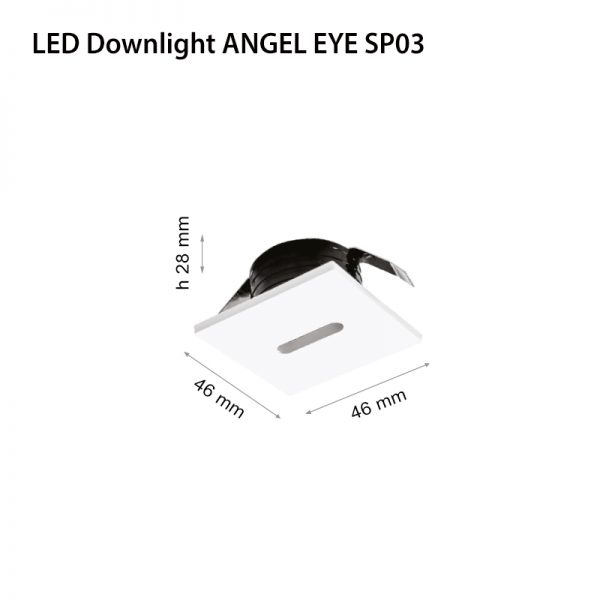 LED DOWNLIGHT ANGEL EYE SP03 3W WHITE-0
