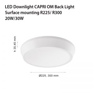 LED DOWNLIGHT CAPRI R225 20W OM-0