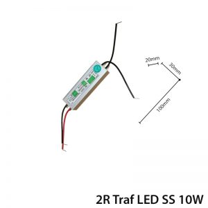 LED TRANSFORMER 10W DC 12V IP65-0