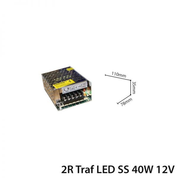 LED TRANSFORMER 60W DC 12V IP20-0