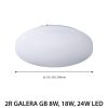 LED CEILING LAMP GALERA GB 24W-0